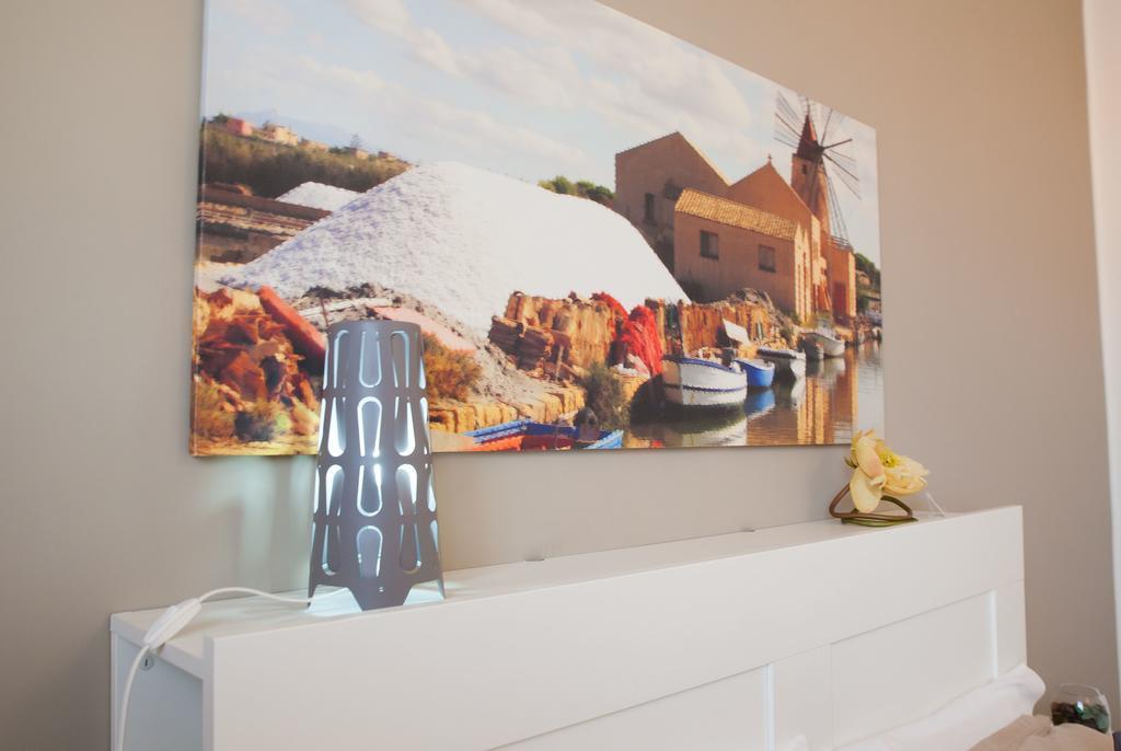 Bianco Sale Trapani Bed & Breakfast Rilievo Eksteriør bilde